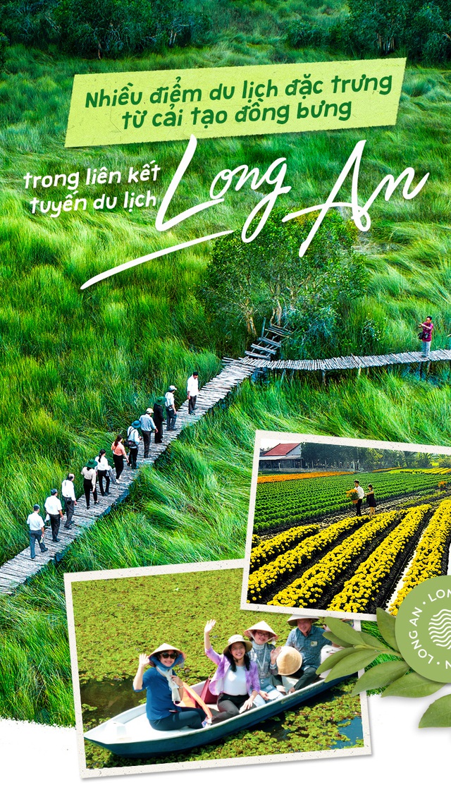 Long An liên kết nhiều tuyến du lịch đặc trưng từ cải tạo đồng bưng
