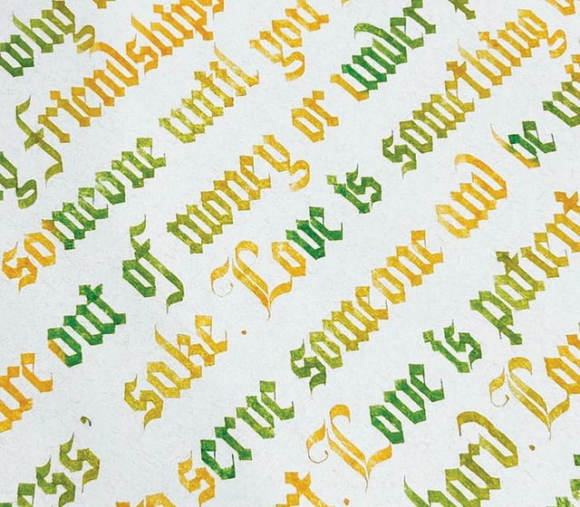 Cô bạn có thu nhập ổn định nhờ viết calligraphy tuyệt đẹp- Ảnh 5.