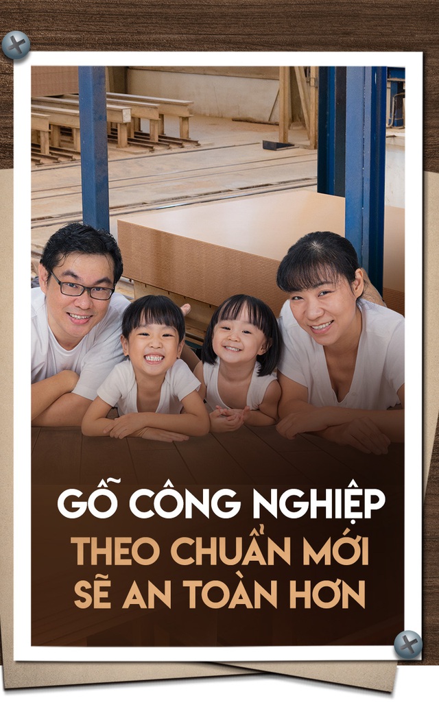 Gỗ công nghiệp theo chuẩn mới sẽ an toàn hơn