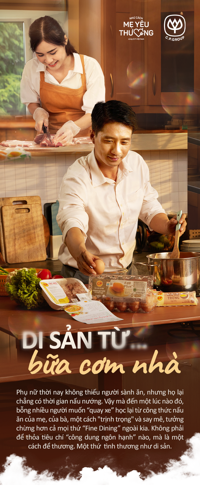 Di sản từ… bữa cơm nhà