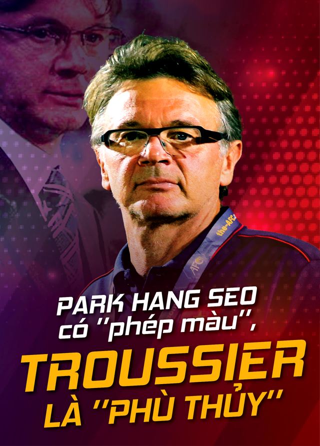 Park Hang Seo có 'phép màu', Troussier là 'phù thủy'