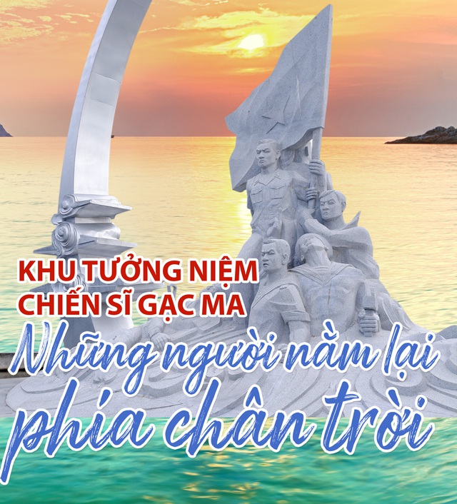 Khu tưởng niệm chiến sĩ Gạc Ma - những người nằm lại phía chân trời