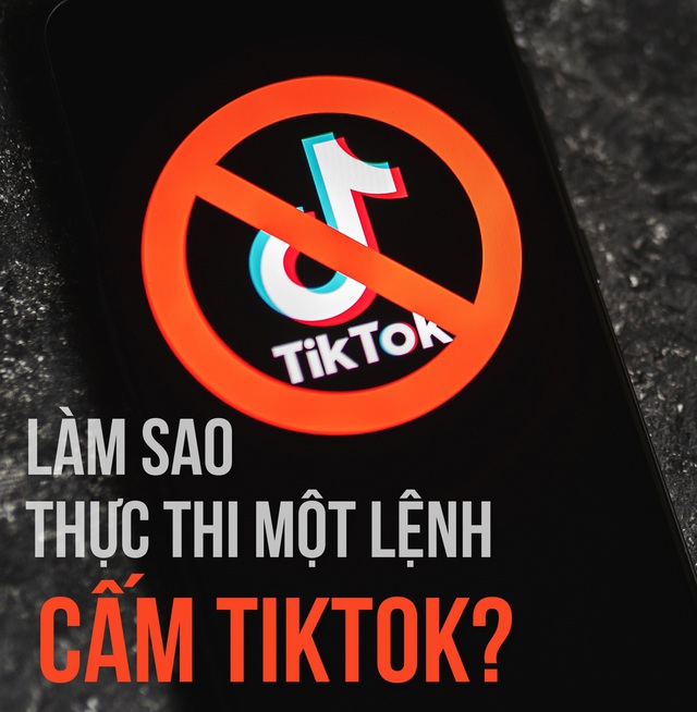 Làm sao thực thi một lệnh cấm TikTok?