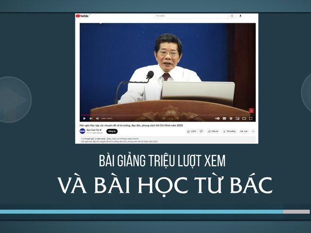 Bài giảng triệu lượt xem và bài học từ Bác