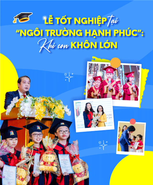 Lễ tốt nghiệp tại 'Ngôi trường hạnh phúc': Khi con khôn lớn