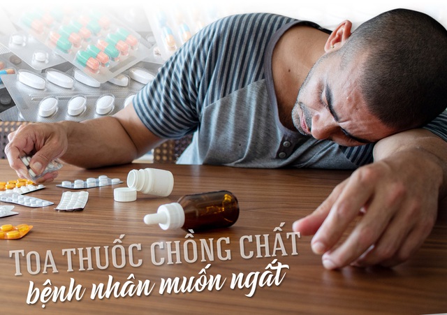 Toa thuốc chồng chất, bệnh nhân muốn ngất