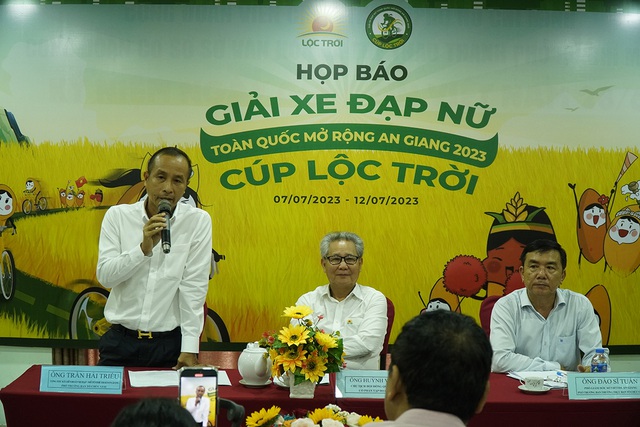 11 đội đua tham dự giải đua xe đạp nữ toàn quốc mở rộng - Ảnh 2.