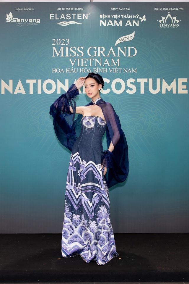 
Thảm đỏ Miss Grand Vietnam 2023, dàn hậu bất phân thắng bại
 - Ảnh 12.