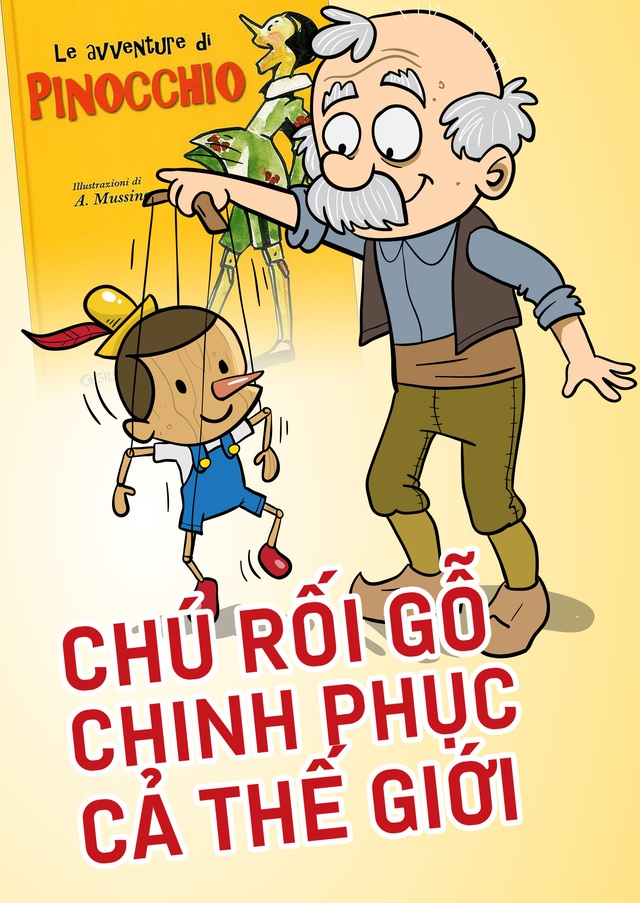 Chú rối gỗ chinh phục cả thế giới