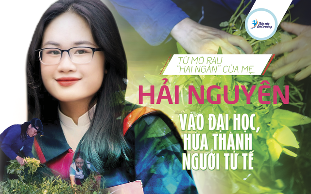 Từ mớ rau ‘hai ngàn’ của mẹ, Hải Nguyên vào đại học, hứa thành người tử tế