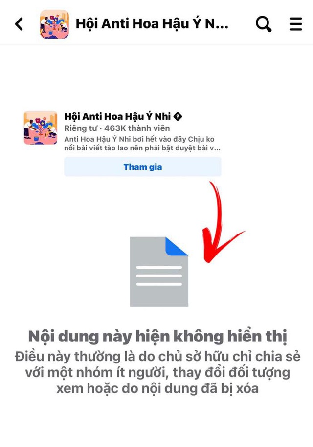 Group anti của hoa hậu Ý Nhi đã bị &quot;bay màu&quot; - Ảnh 2.