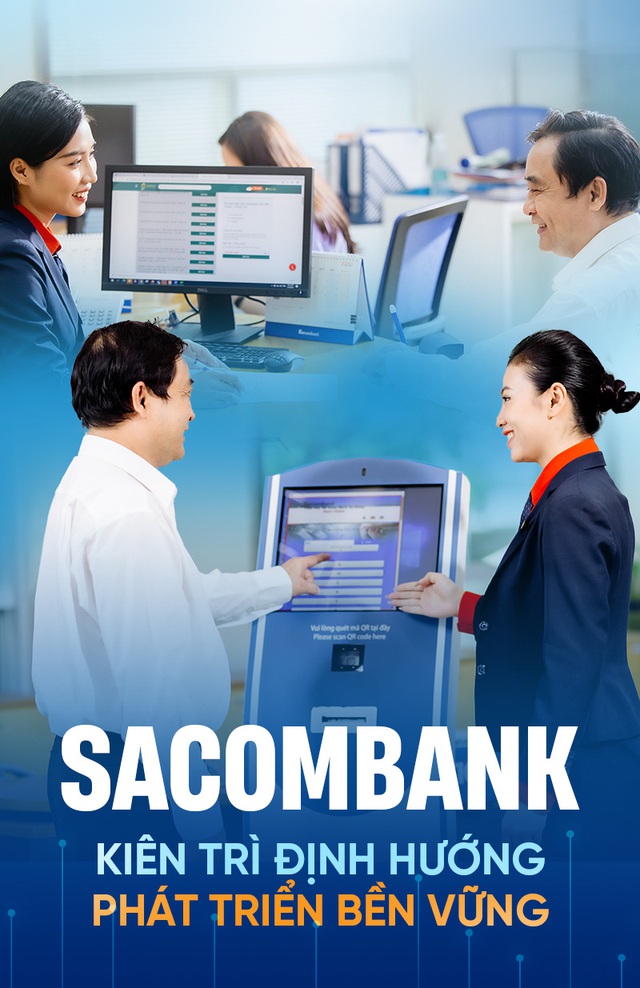 Sacombank kiên trì định hướng phát triển bền vững