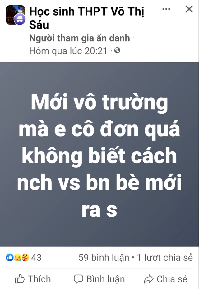 Hội &quot;tân binh&quot; thắc mắc cách nào làm quen bạn mới? - Ảnh 2.