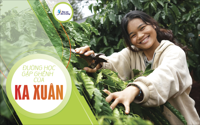 Cô bé Ka Xuân thèm học như người đói thèm ăn