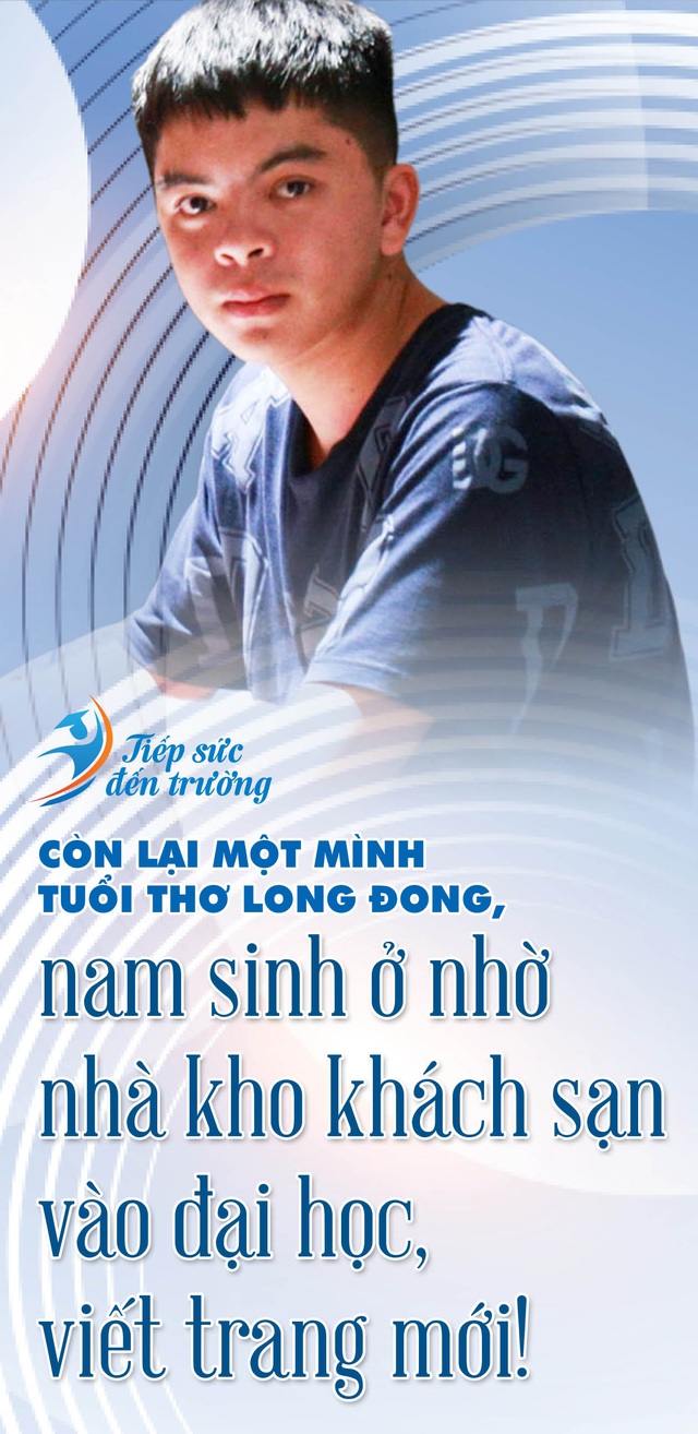 Còn lại một mình, tuổi thơ trôi qua dạt lại, nam sinh ở nhờ nhà kho khách sạn đang viết trang mới!