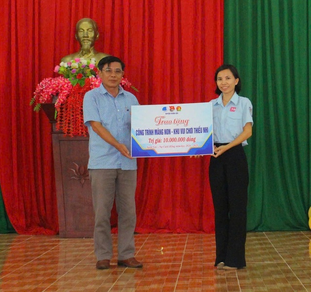 Quà tặng ý nghĩa - khu vui chơi cho thiếu nhi khó khăn ở Xuân Lộc (Đồng Nai)- Ảnh 4.