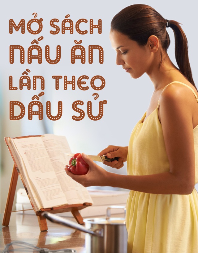 Mở sách nấu ăn, lần theo dấu sử