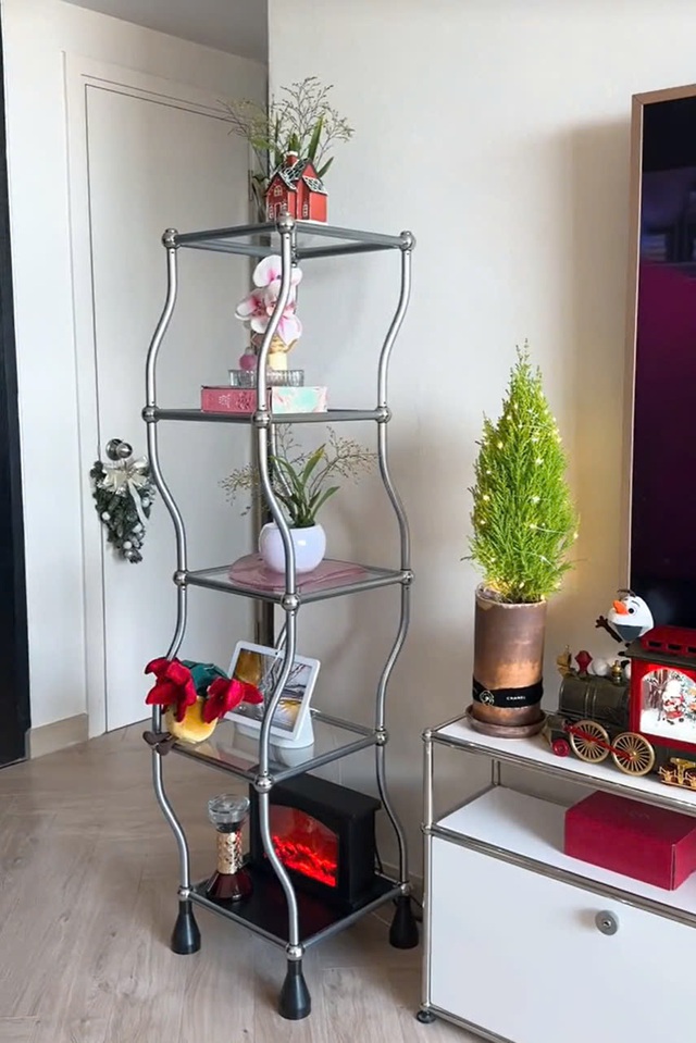 Dancing shelf - chiếc kệ nhảy múa tạo hiệu ứng lạ mắt - Ảnh: CHỤP MÀN HÌNH