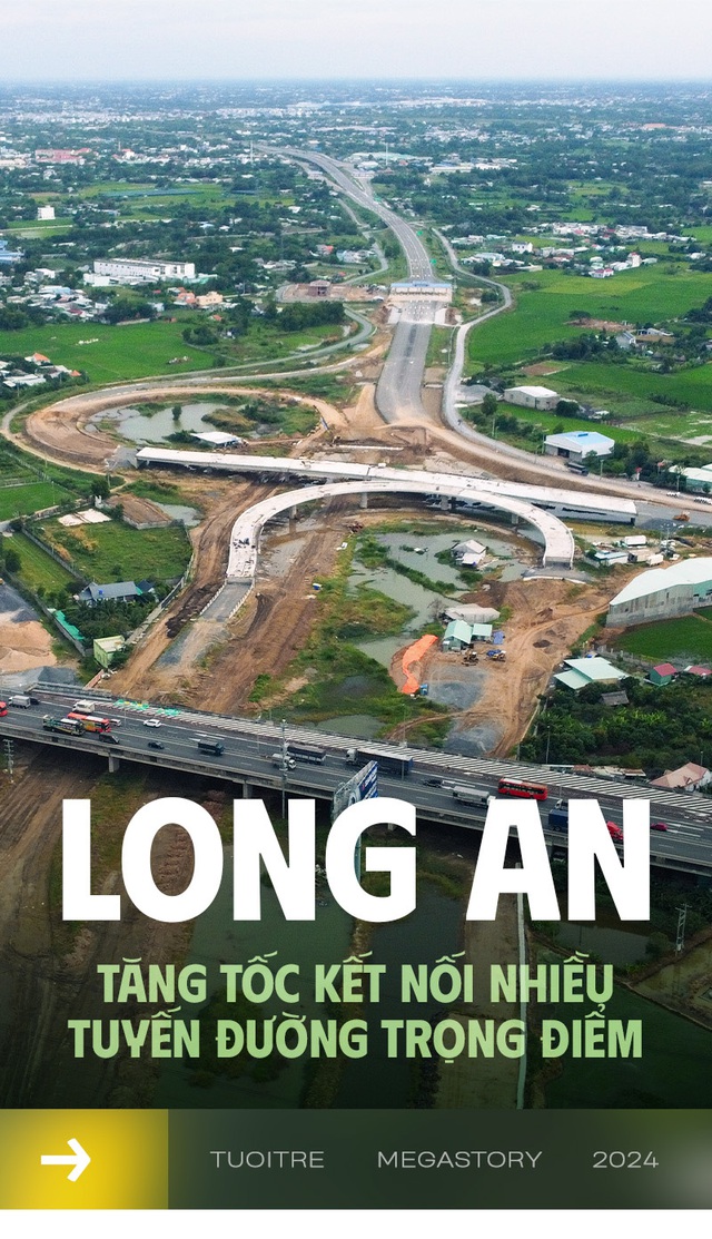 Long An tăng tốc kết nối nhiều tuyến đường trọng điểm