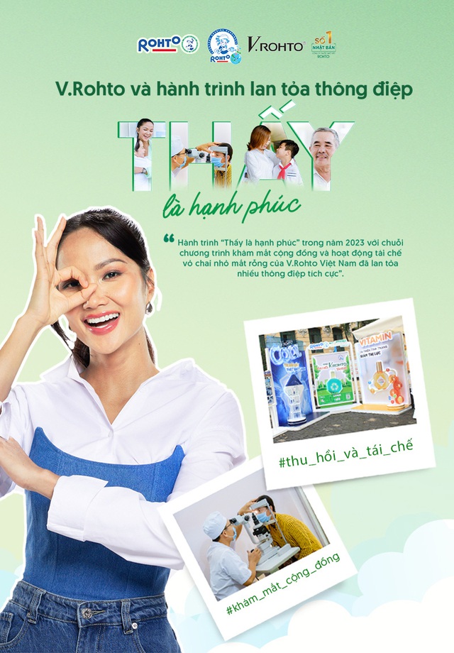 V.Rohto và hành trình lan tỏa thông điệp ‘Thấy là hạnh phúc’