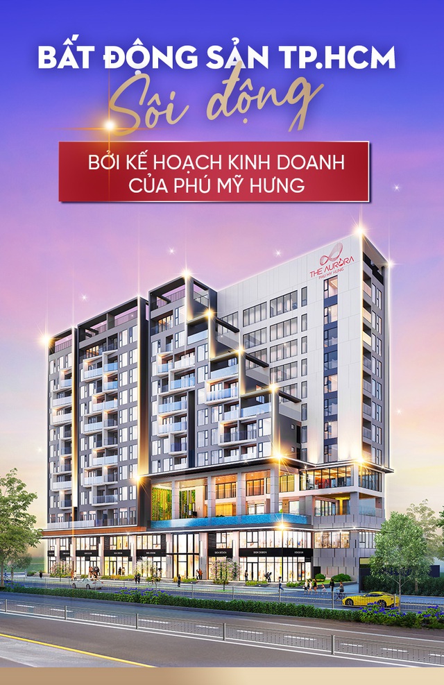 Bất động sản TP.HCM sôi động bởi kế hoạch kinh doanh của Phú Mỹ Hưng