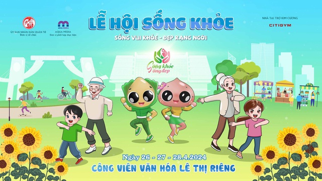 Lễ hội Sống khỏe quận 10, điểm đến hấp dẫn dịp lễ 30-4 và 1-5- Ảnh 1.