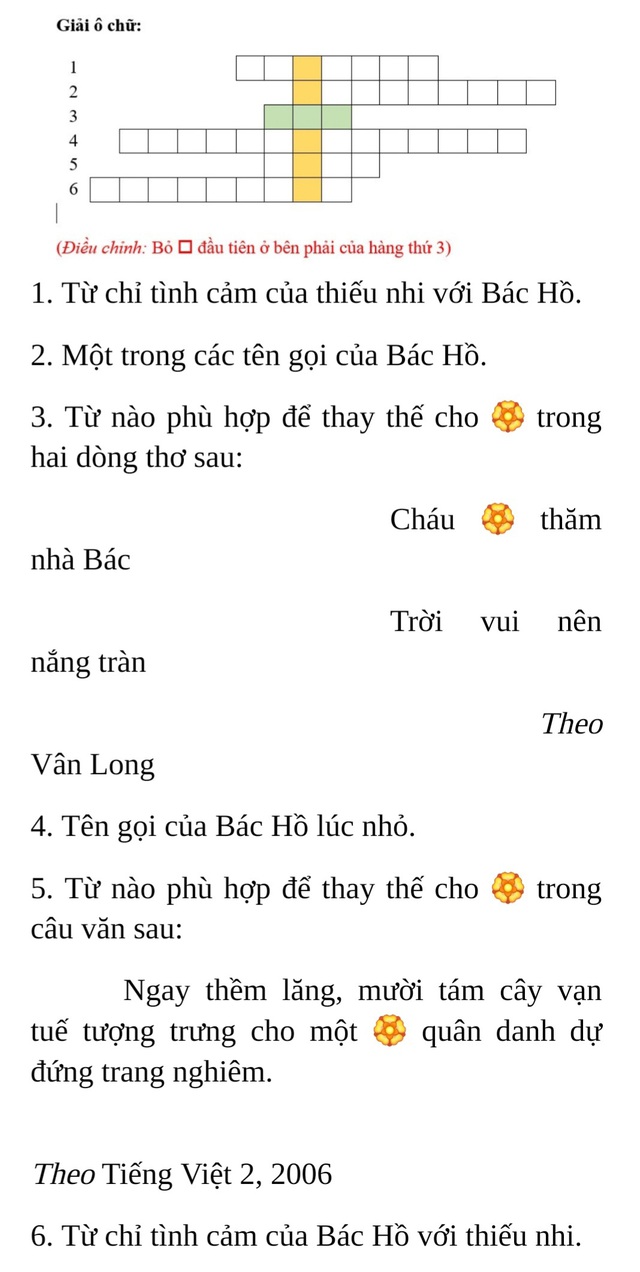 Giải Lê Quý Đôn trên ấn phẩm Nhi Đồng TP.HCM: điều chỉnh nội dung câu hỏi kỳ 12- Ảnh 1.