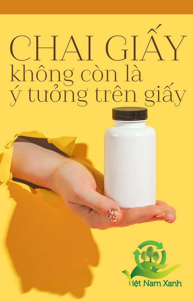 Chai giấy không còn là ý tưởng trên giấy