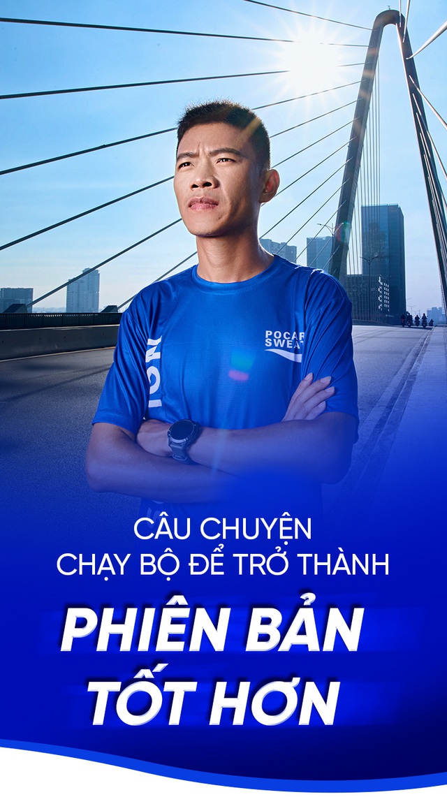 Câu chuyện chạy bộ để trở thành phiên bản tốt hơn