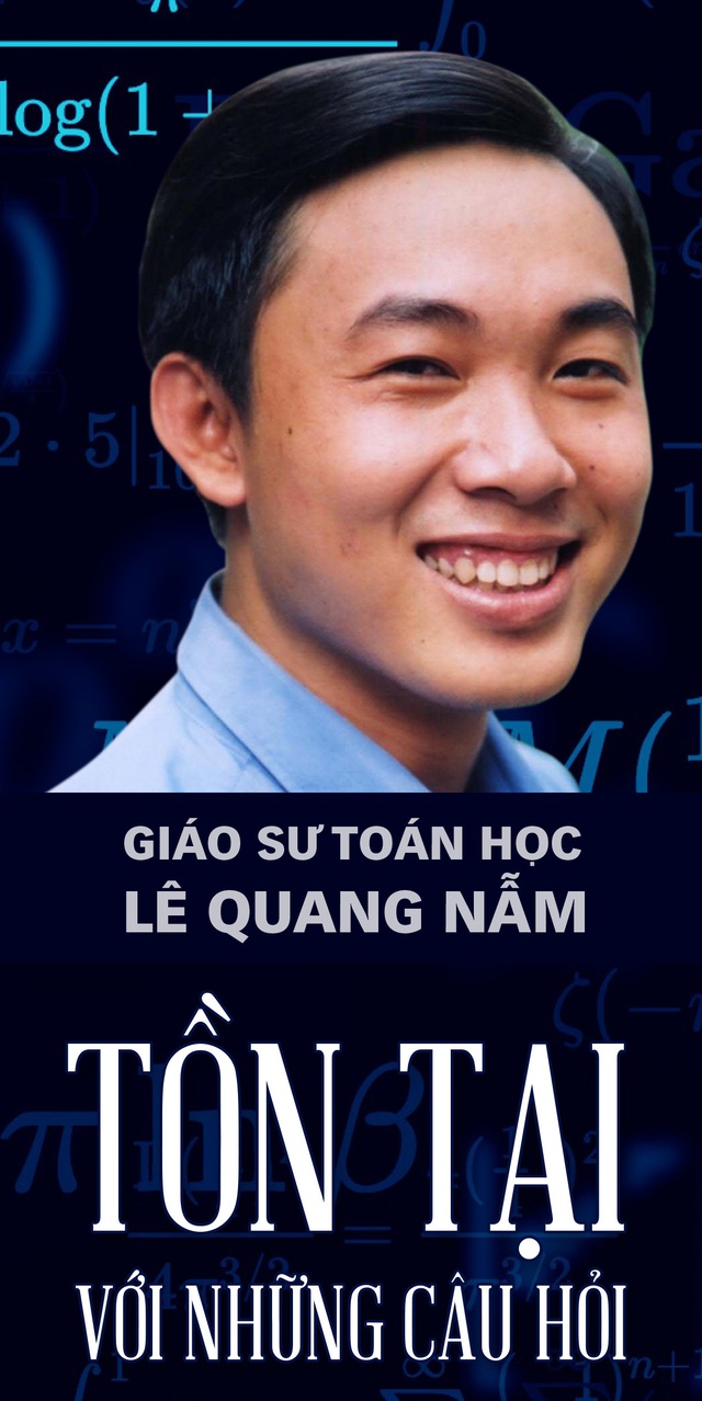 Giáo sư toán học Lê Quang Nẫm: Tồn tại với những câu hỏi