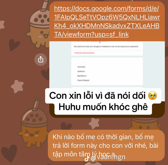 Gen Z hiểu cha mẹ hơn qua xu hướng điền form khảo sát- Ảnh 1.