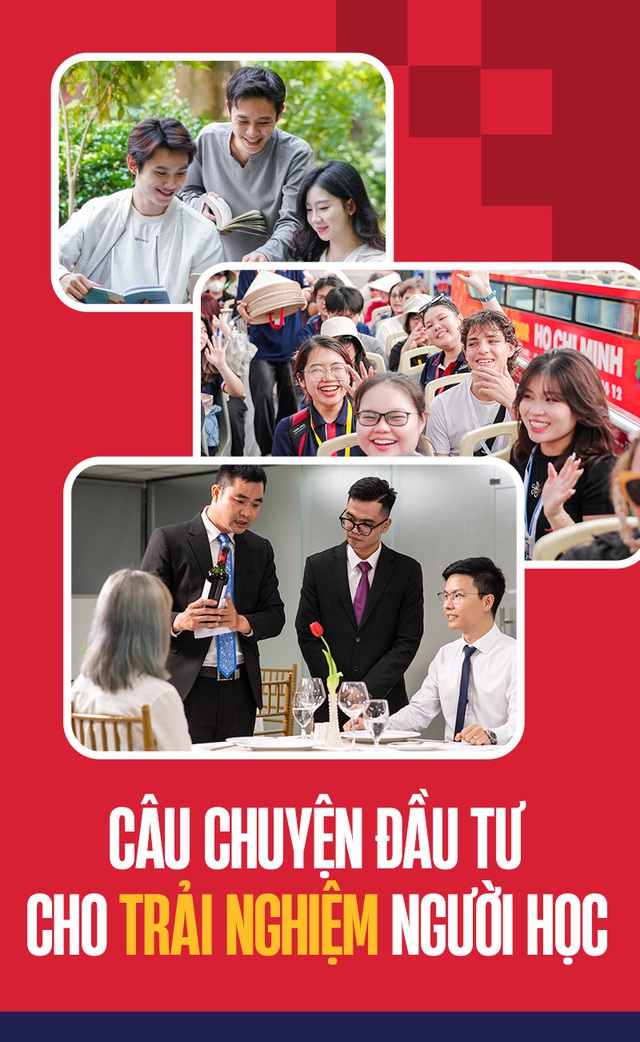 Câu chuyện đầu tư cho trải nghiệm người học