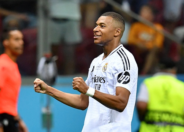 Kết quả Real Madrid đấu Atalanta tại Siêu cúp châu Âu: Kylian Mbappe ghi bàn- Ảnh 2.