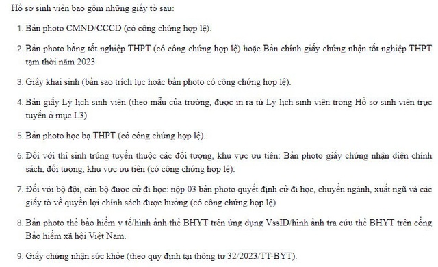 Hướng dẫn thủ tục nhập học các trường đại học thuộc Đại học Quốc gia TP.HCM- Ảnh 6.