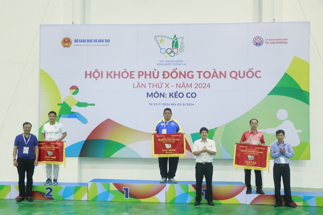 Kết quả môn kéo co Hội khỏe Phù Đổng toàn quốc lần thứ X: TP.HCM giành 3 huy chương vàng- Ảnh 2.