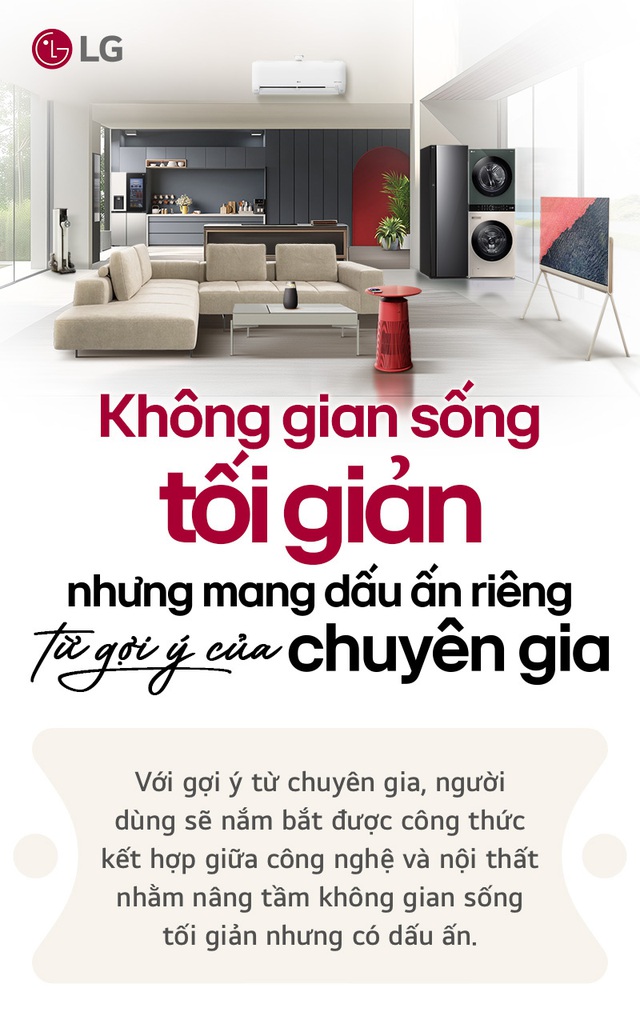Không gian sống tối giản nhưng mang dấu ấn riêng từ gợi ý của chuyên gia