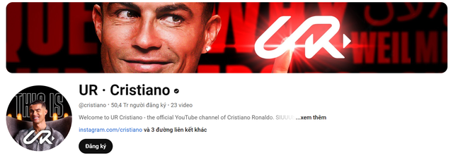 Kênh YouTube của Ronaldo đạt 50 triệu đăng ký, ước tính kiếm được bao nhiêu tiền?- Ảnh 2.