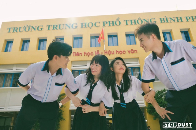 Những điều độc lạ dễ thương của Trường THPT Bình Phú TP.HCM- Ảnh 1.