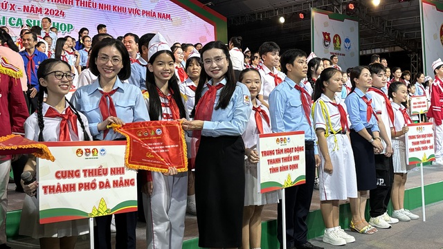 Tưng bừng Khai mạc Liên hoan Tiếng kèn Đội ta- Ảnh 1.