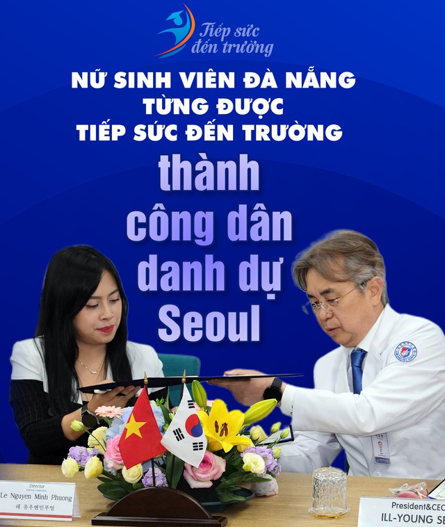 Hành trình nữ sinh viên Đà Nẵng được tiếp sức đến trường thành 'Công dân danh dự Seoul'