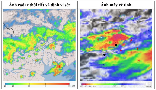 Chiều tối 20-9, vùng mây phát triển gây mưa dông, sét trên khu vực TP.HCM- Ảnh 1.