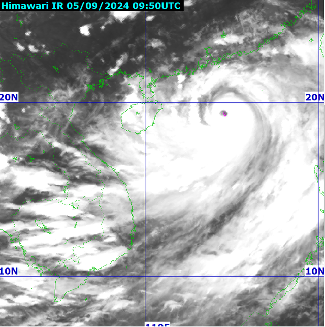 Cập nhật siêu bão Yagi: gió giật trên cấp 17, mưa lớn trên cả nước- Ảnh 1.