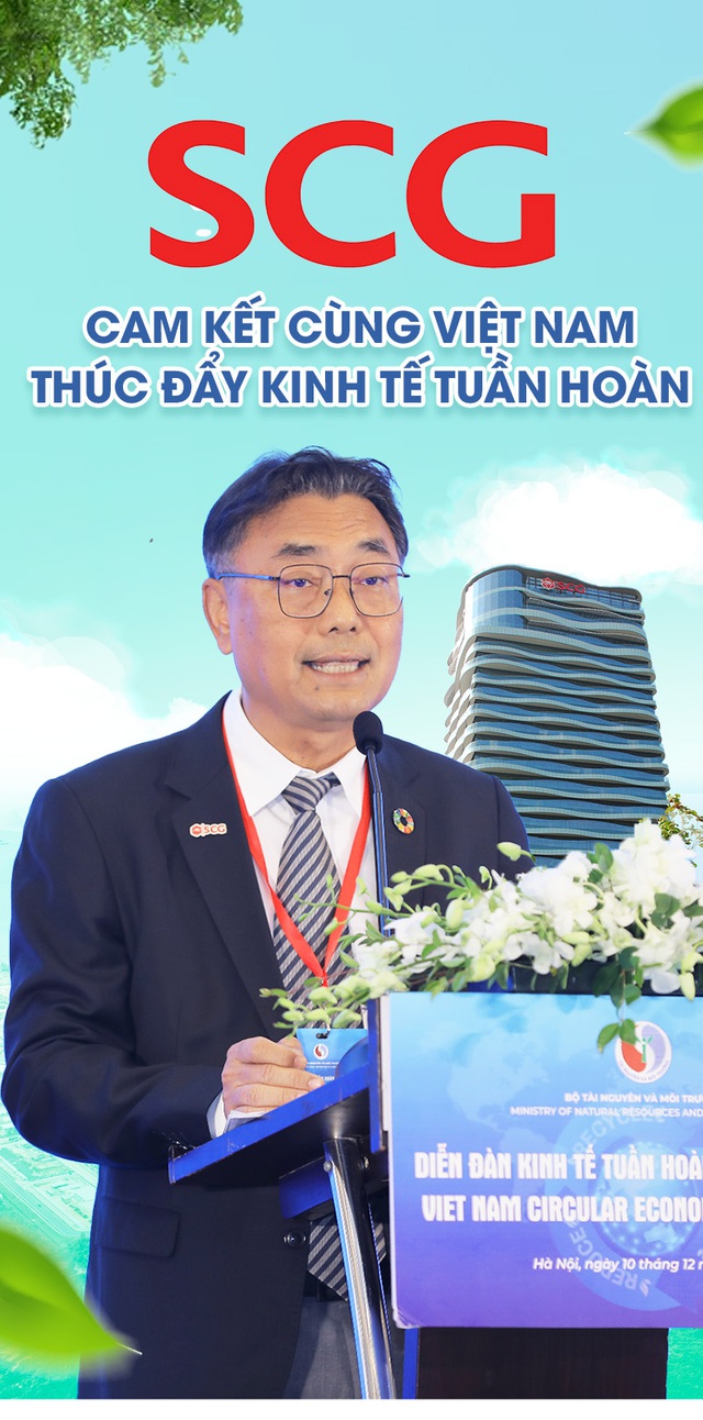 SCG cam kết cùng Việt Nam thúc đẩy kinh tế tuần hoàn