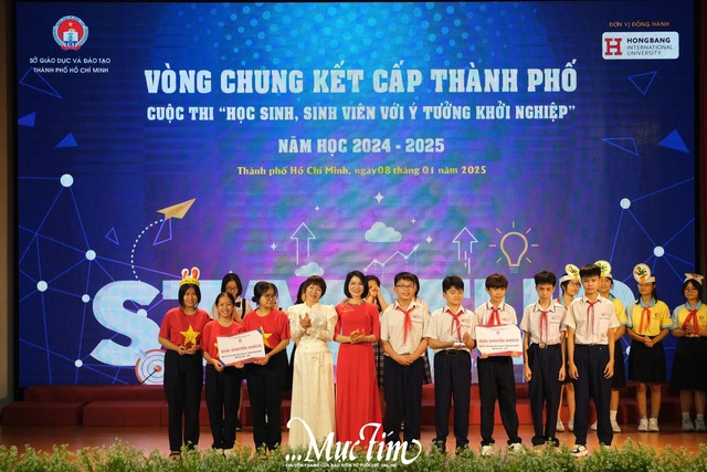 Trường THPT Trần Phú, THCS Chánh Hưng đoạt giải nhất cuộc thi Học sinh, sinh viên với ý tưởng khởi nghiệp- Ảnh 25.