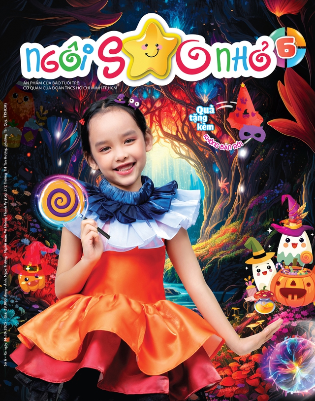 Mời các bạn đón đọc Ngôi Sao Nhỏ số 6, phát hành ngày 14-10-2025: Tưng bừng lễ hội Halloween! - Ảnh 1.