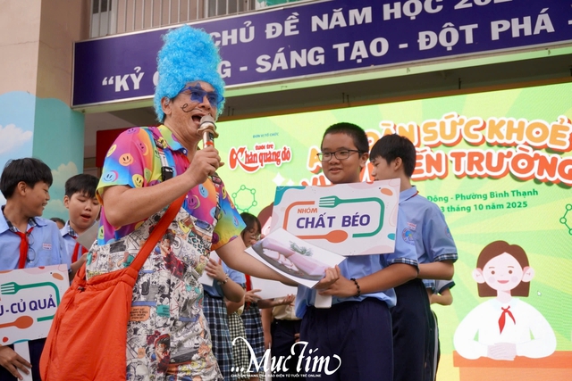 Học sinh Trường THCS Rạng Đông tìm hiểu bí quyết vui khỏe đến trường- Ảnh 6.