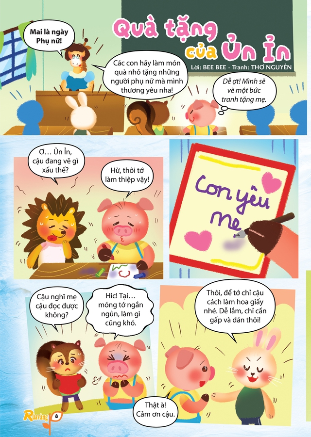Đón đọc Rùa Vàng 42, phát hành 20-10: Mừng Ngày Phụ nữ Việt Nam- Ảnh 4. Đón đọc Rùa Vàng 42, phát hành 20-10: Mừng Ngày Phụ nữ Việt Nam- Ảnh 4.