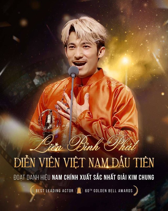 Liên Bỉnh Phát giành giải Nam chính xuất sắc giải Kim Chung- Ảnh 1.