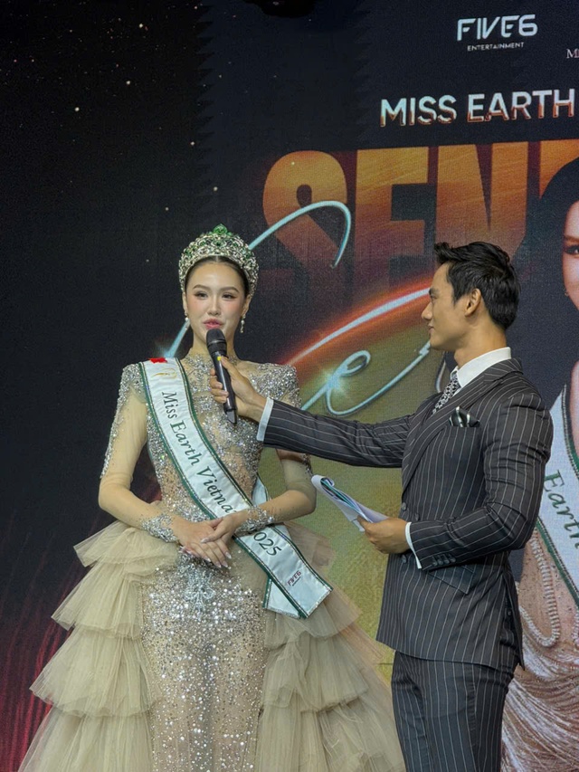 Trịnh Mỹ Anh mang dự án tái chế rác thải điện tử đến Miss Earth 2025 - Ảnh 2.