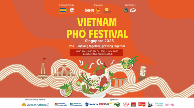 Vietnam Phở Festival in Singapore draws over 15,000 visitors on opening day
- Ảnh 5. Vietnam Phở Festival in Singapore draws over 15,000 visitors on opening day
- Ảnh 5.